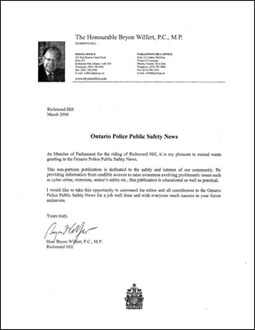 recognition letter