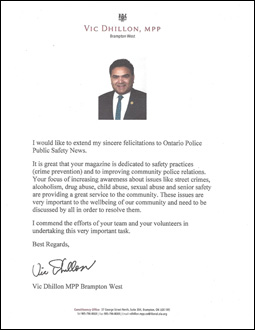 recognition letter