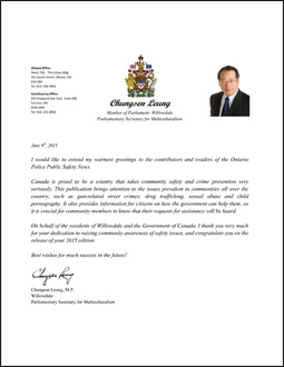 recognition letter
